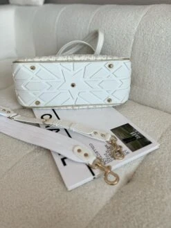 Dior Large Vibe Bowling Handbag Shoulder Bag White -Beautyencounter Shop 078AB90A 8273 4A17 97B6 3420AFFDBEFB