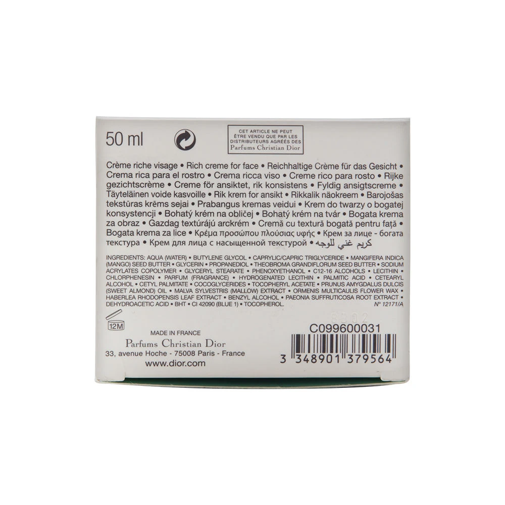 Christian Dior Hydra Life Hydration Rescue Intense Sorbet Creme 50ml/1.7oz 2 Christian Dior Hydra Life Hydration Rescue Intense Sorbet Creme 50ml/1.7oz - Image 2