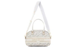 Dior Large Vibe Bowling Handbag Shoulder Bag White -Beautyencounter Shop 43199D29 DE02 4BA0 A2DD F09BA129B432