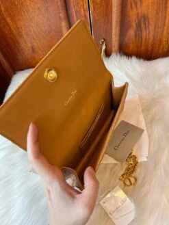 Dior Caro Leather Chain Shoulder Bag Logo -Beautyencounter Shop 55D51FC9 5655 42C5 9E9B 6B546F1DB51B