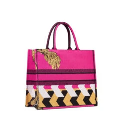 Dior Large Large Book Tote Pink -Beautyencounter Shop Image 20240829210955