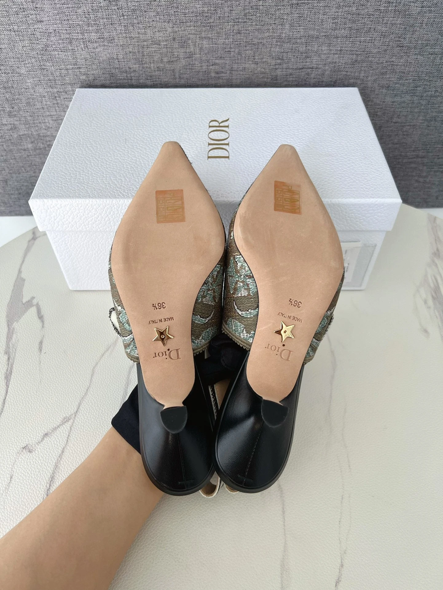 Dior J´ADIOR Slingback Pumps EU36.5 4 Dior J´ADIOR Slingback Pumps EU36.5 - Image 4