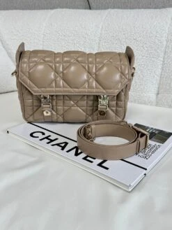 Dior Small Diorcamp Bag Shoulder Bag In Calfskin