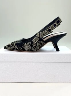 Dior J´ADIOR Slingback Pumps Black -Beautyencounter Shop wsxc1716144730407 4