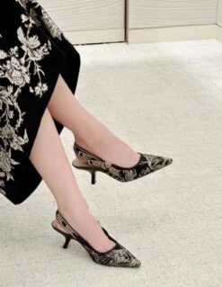 Dior J´ADIOR Slingback Pumps Black EU38 -Beautyencounter Shop wsxc1716725544443 4