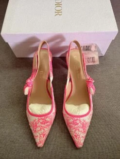 Dior J´ADIOR Slingback Pumps Pink EU36.5