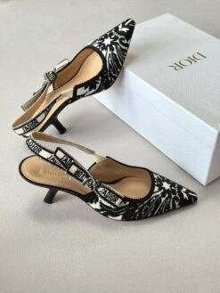 Dior J´ADIOR Slingback Pumps Black EU36.5