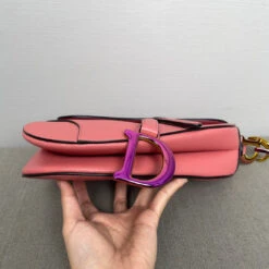 Dior Coral Pink Saddle Bag -Beautyencounter Shop wsxc1719338192834 3
