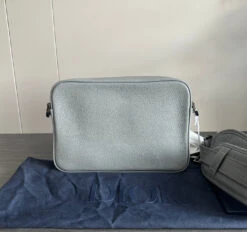 Dior CD1947 Gray Shoulder Bag In Calfskin -Beautyencounter Shop wsxc1719855235582 2