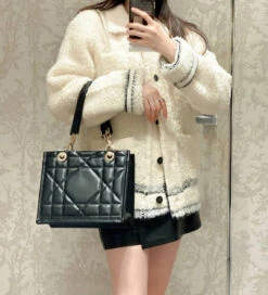 Dior Essential Small Tote Bag Calfskin Shoulder Bag -Beautyencounter Shop wsxc1721326604838 7