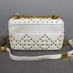 Dior Caro CD Logo Shoulder Bag White -Beautyencounter Shop wsxc1721864312157 2