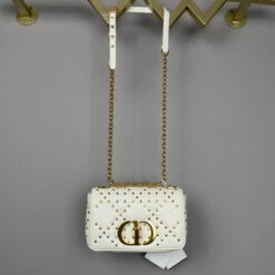 Dior Caro CD Logo Shoulder Bag White -Beautyencounter Shop wsxc1721864312157 5