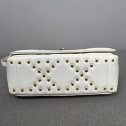 Dior Caro CD Logo Shoulder Bag White -Beautyencounter Shop wsxc1721864312567 8