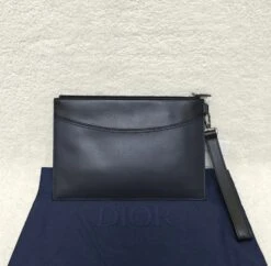 Dior Men's Logo A5 Leather Clutch Bag -Beautyencounter Shop wsxc1722676042499 1