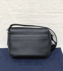 Dior Black Leather Saddle Mini Bag Shoulder Bag -Beautyencounter Shop wsxc1722676777158 3
