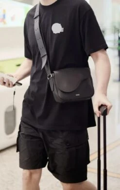 Dior Black Leather Saddle Mini Bag Shoulder Bag -Beautyencounter Shop wsxc1722676777158 5