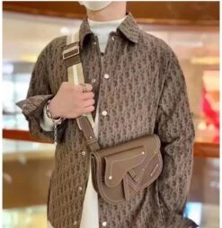 Dior Leather Saddle Bag Shoulder Bag -Beautyencounter Shop wsxc1722677510533 8