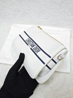 Dior Vibe Small White Shoulder Bag White 2Way -Beautyencounter Shop wsxc1723075015971 2